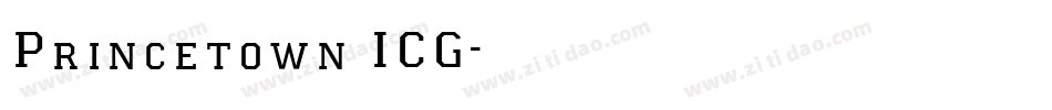 Princetown ICG字体转换